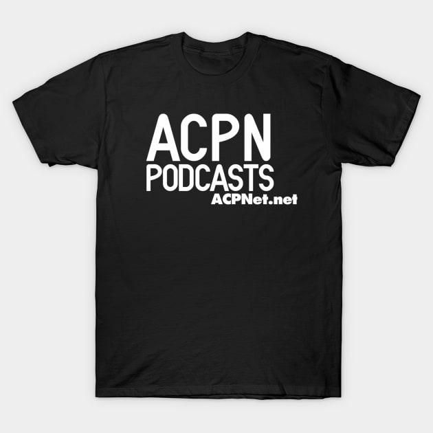 ACPN - 1980s Video Game Logo Variant T-Shirt by Art Comedy Pop-Culture Network!